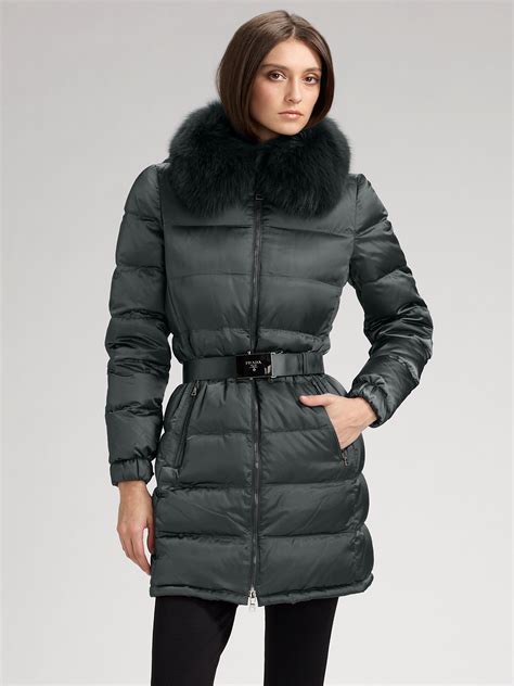 jacket prada woman|Prada winter coats for women.